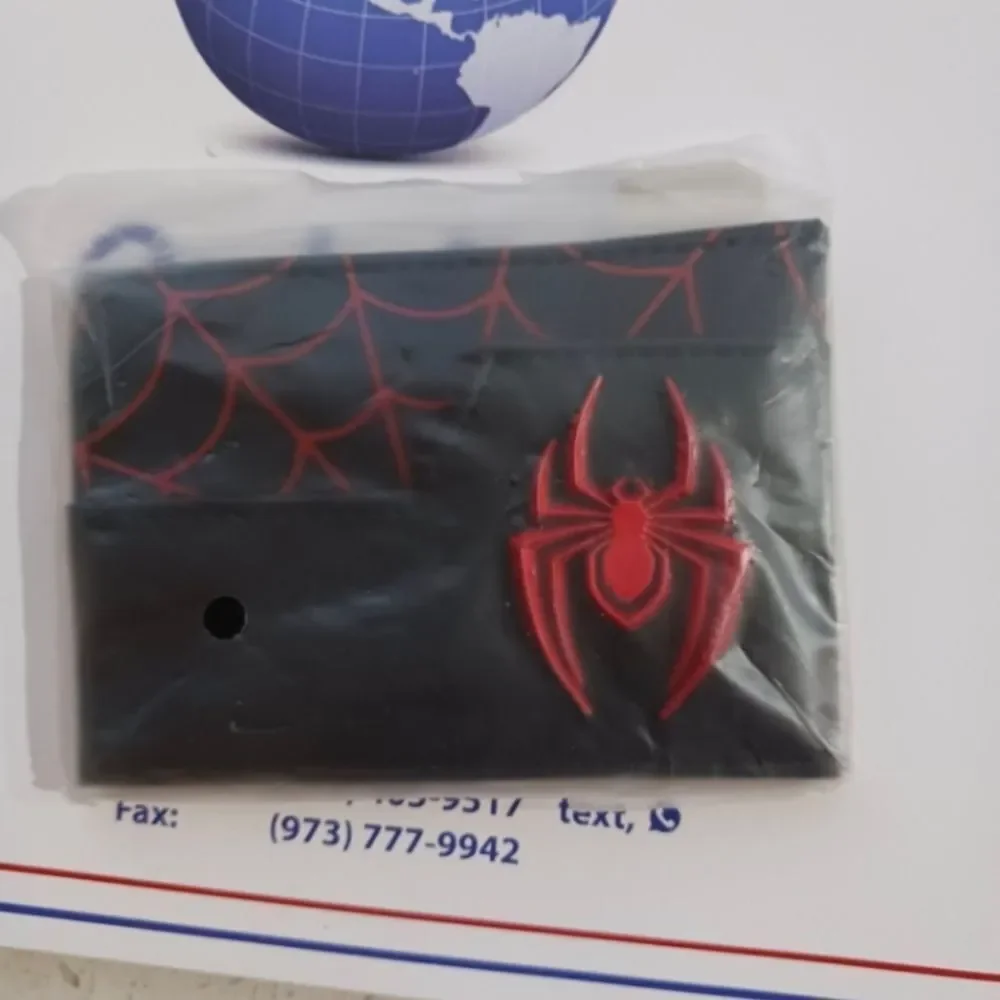 Spider-Man Black & Red Cardholder Wallet